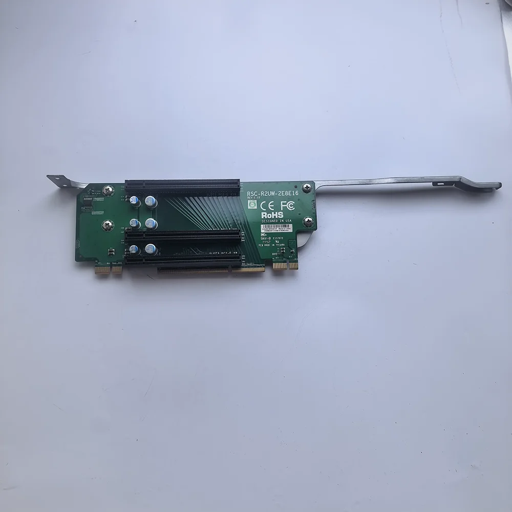 RSC-R2UW-2E8E16 Expansion Card PCI-E Adapter Card 3 * PCI-E X16
