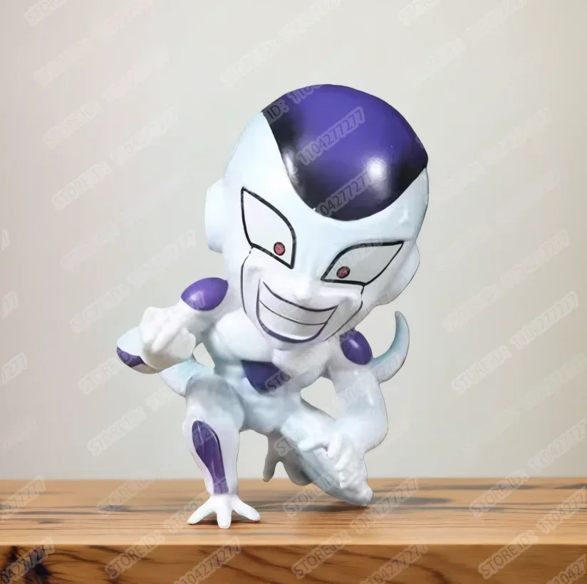 BANDAI Dragon Ball Z Vertical Middle Finger Magic Man Boo Action Figurals Model PVC Toys Collectible Decoration Anime Figurine image 4