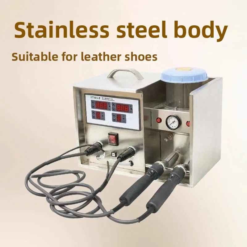 Steam wrinkle ironing machine, double head design, stainless steel body, with steam