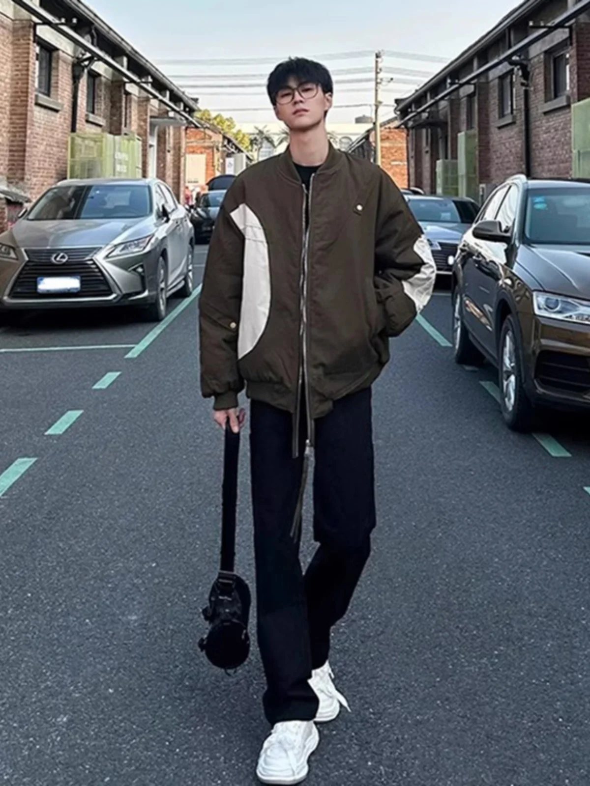 

Bla Elastic Straight Leg Jeans Men's Autumn Winter Cleanfit American High Street Slimming Narrow Version Youth Faion