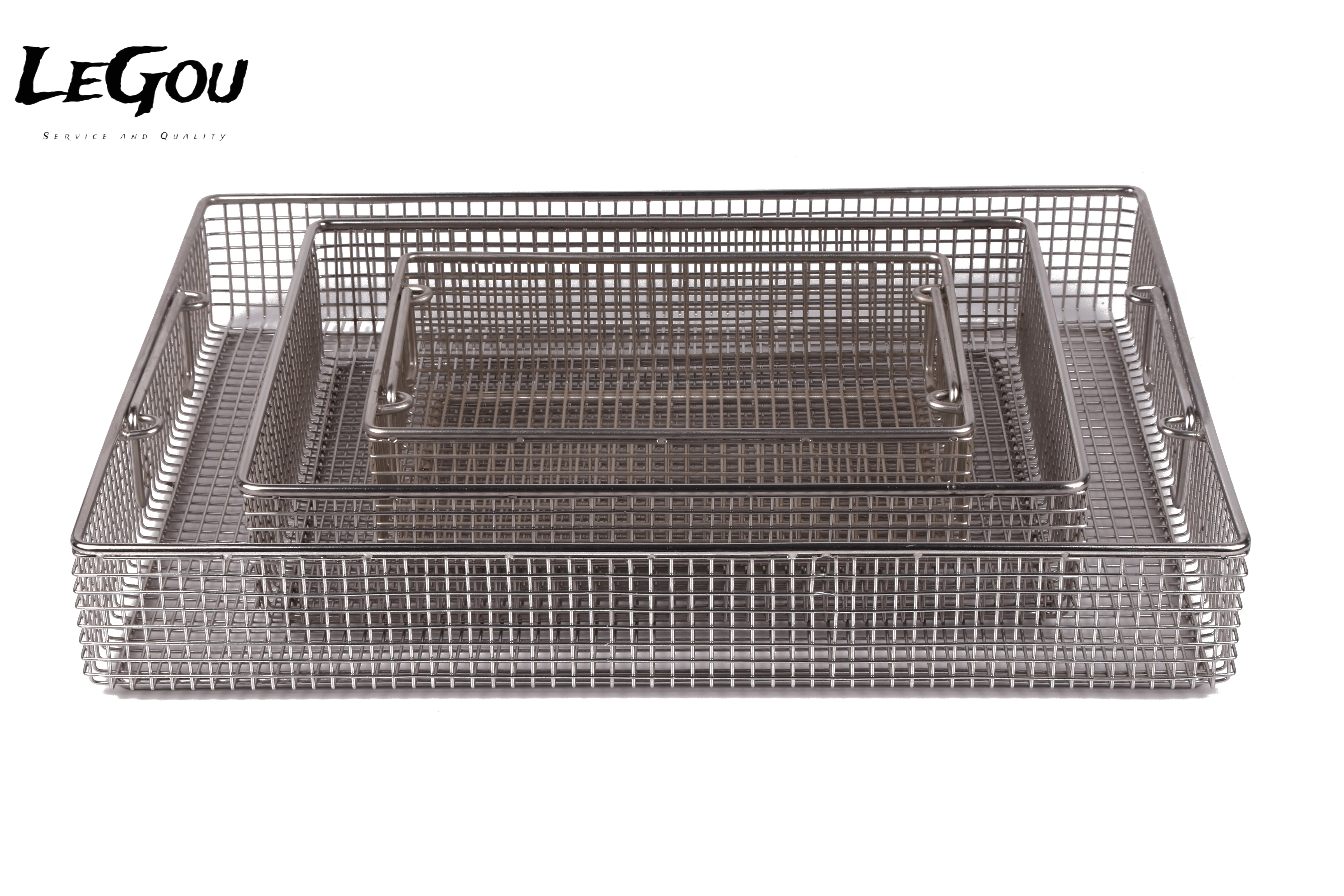 

Профессиональная двухслойная стерилизационная коробка LeGou по индивидуальному заказу с силиконовой подушечкой и полосками для карточек