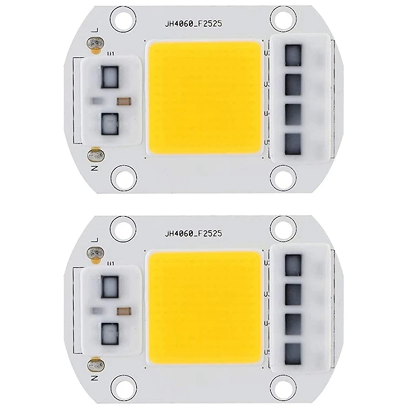 Лидер продаж! 2 шт., энергосберегающий чип с теплым белым светом