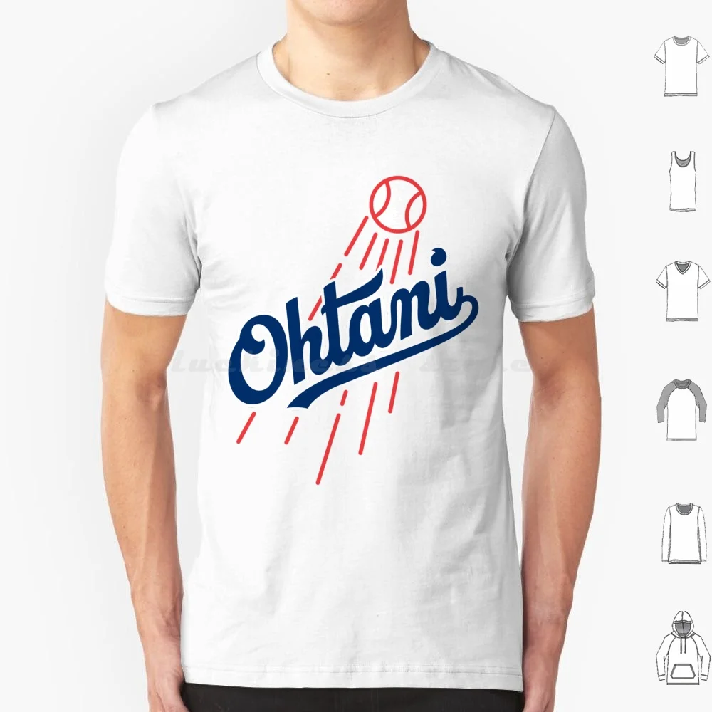 Shohei Ohtani imagen Logo camiseta algodón hombres mujeres DIY estampado Shohei Ohtani Ohtani Ohtani