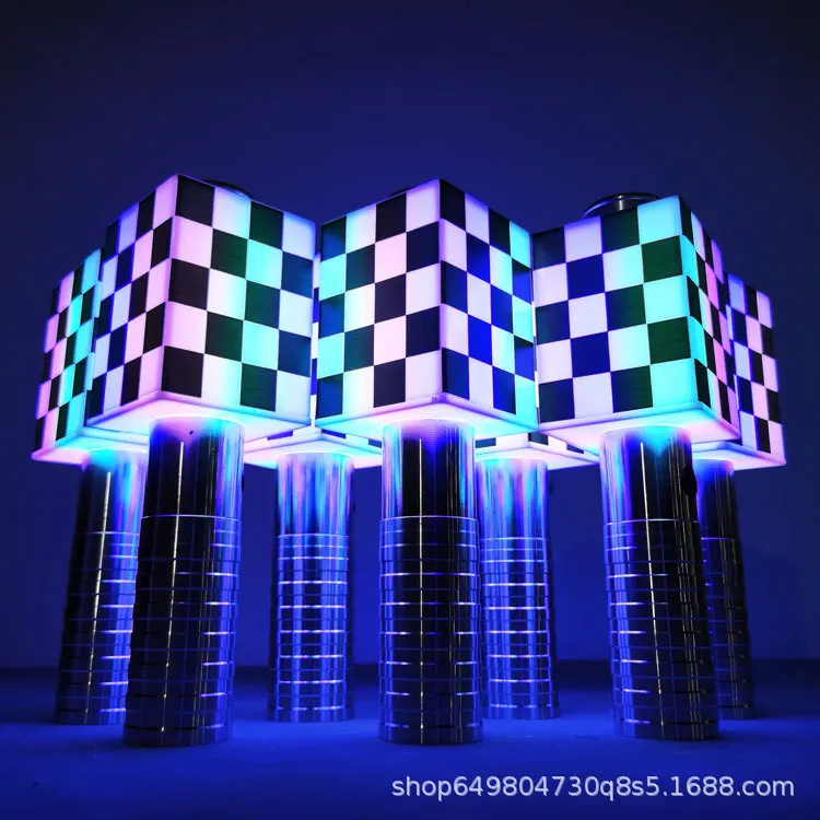 

Оптовая светодиодная зарядная вспышка, ручная вспышка, бар, ночной клуб, атмосферный реквизит, шампанское, мозаика, светящаяся палочка