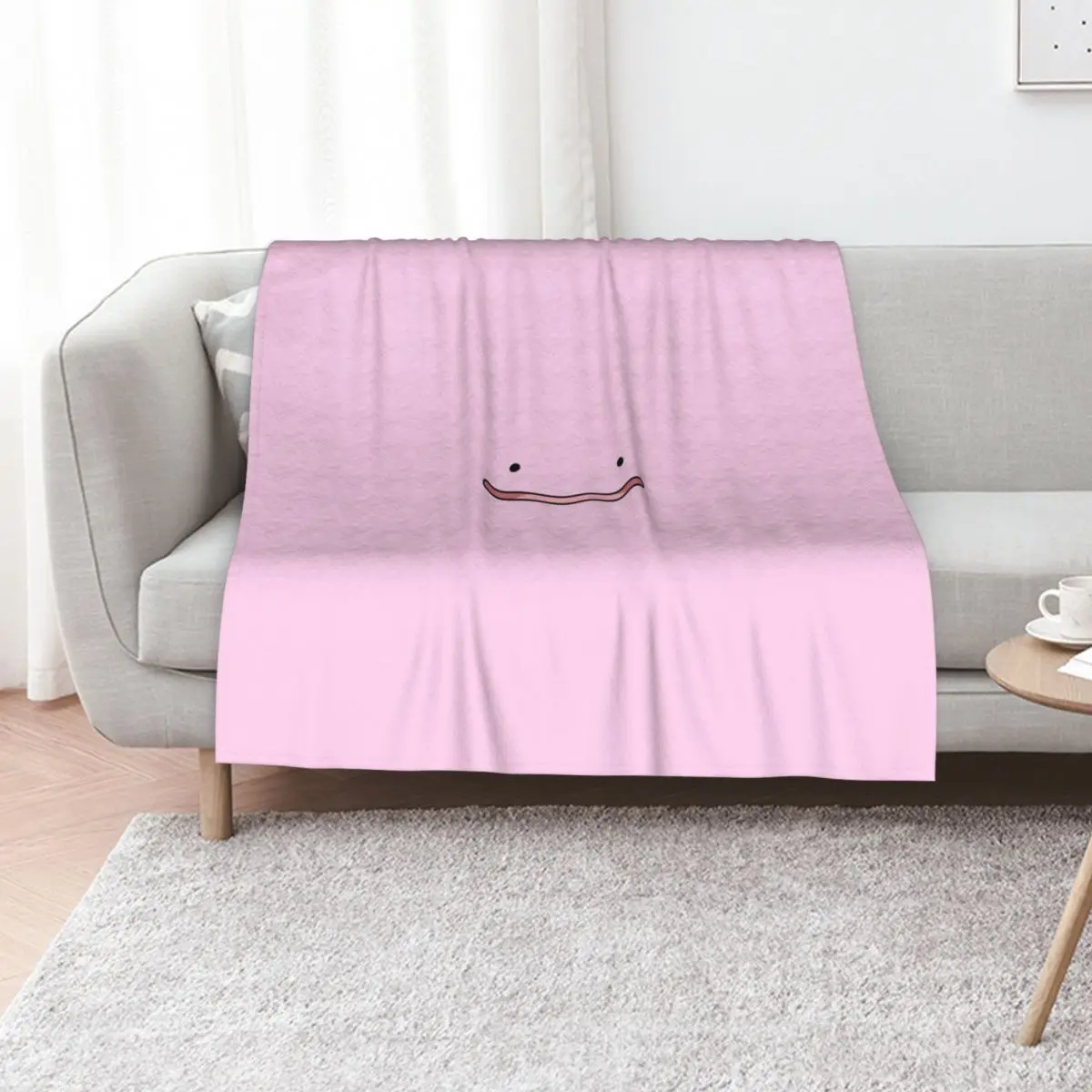 

Ditto Face (Ditto-fy Anything!!) Throw Blanket Vintage Blankets Sofas Of Decoration Quilt Moving Blankets