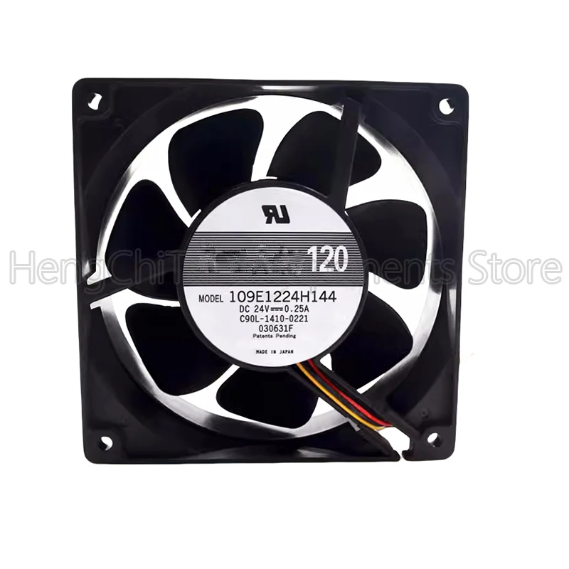 Original 100% Working 109E1224H144 24V 0.25A cooling fan