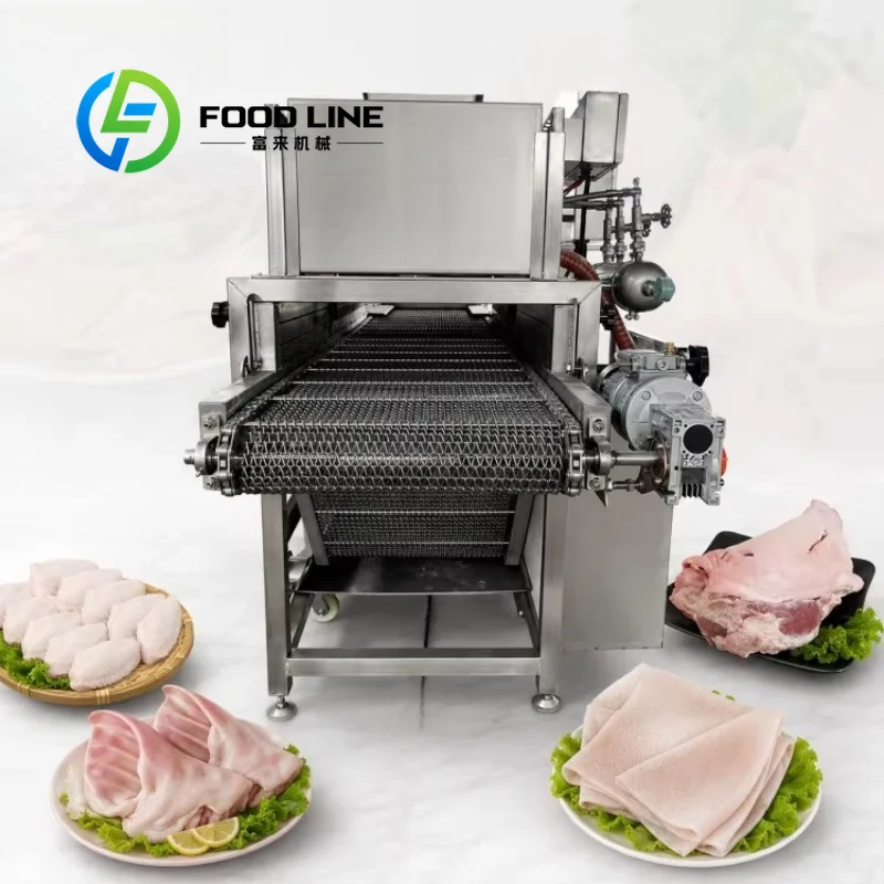 Singeing Machine, Poultry Singeing Machine With High Output, Uniform Burning Effect, Handle Chicken Wings And Drumsticks