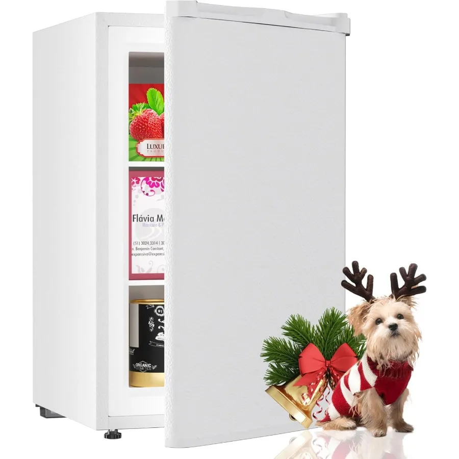 

Вертикальная морозильная камера TABU объемом 3,6 куб. футов. Отдельно стоящая мини-морозильная камера с 7 регулируемыми термостатами. Компактная морозильная камера со съемными полками.