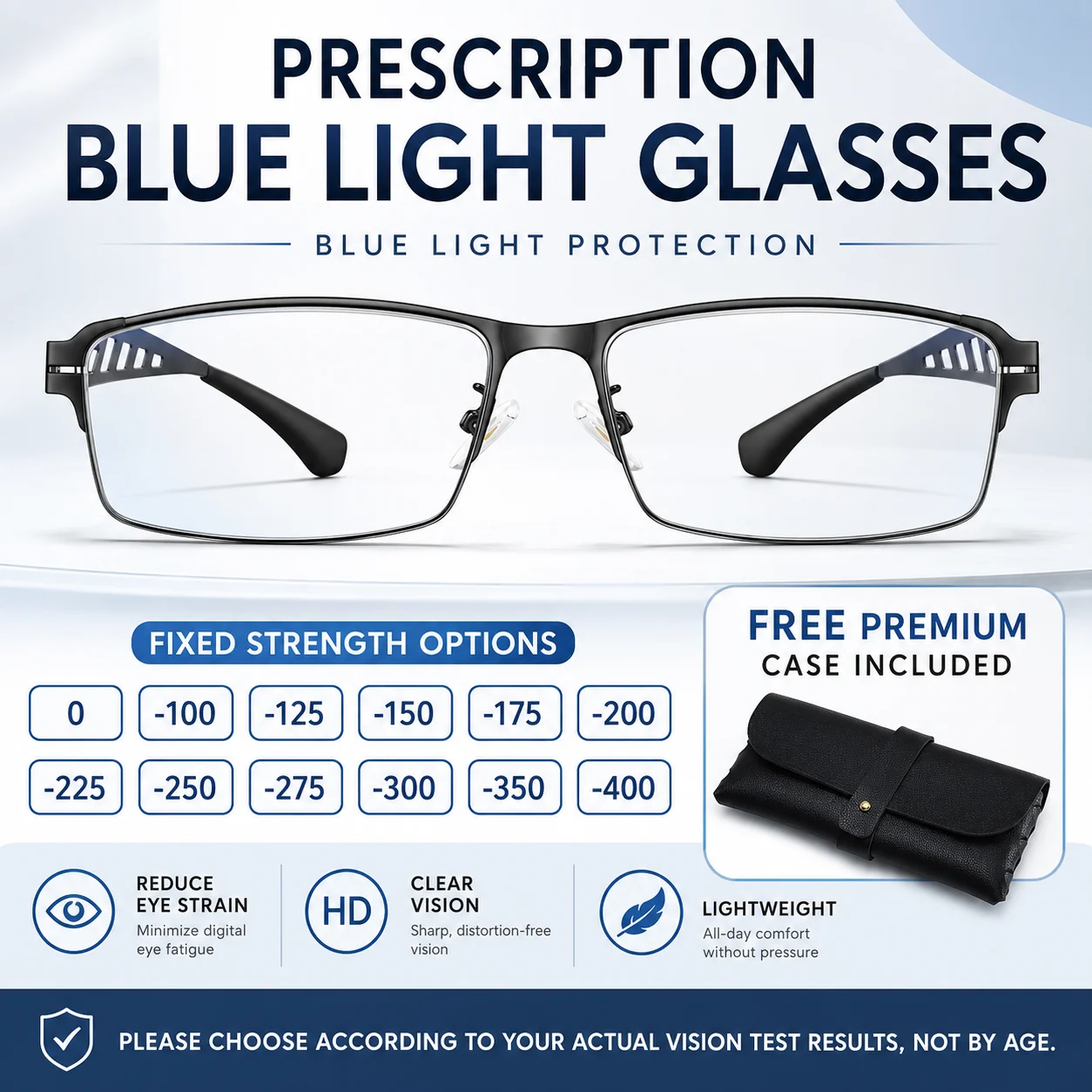 Rc Hobby China - Prescription Blue Light Blocking Glasses Men