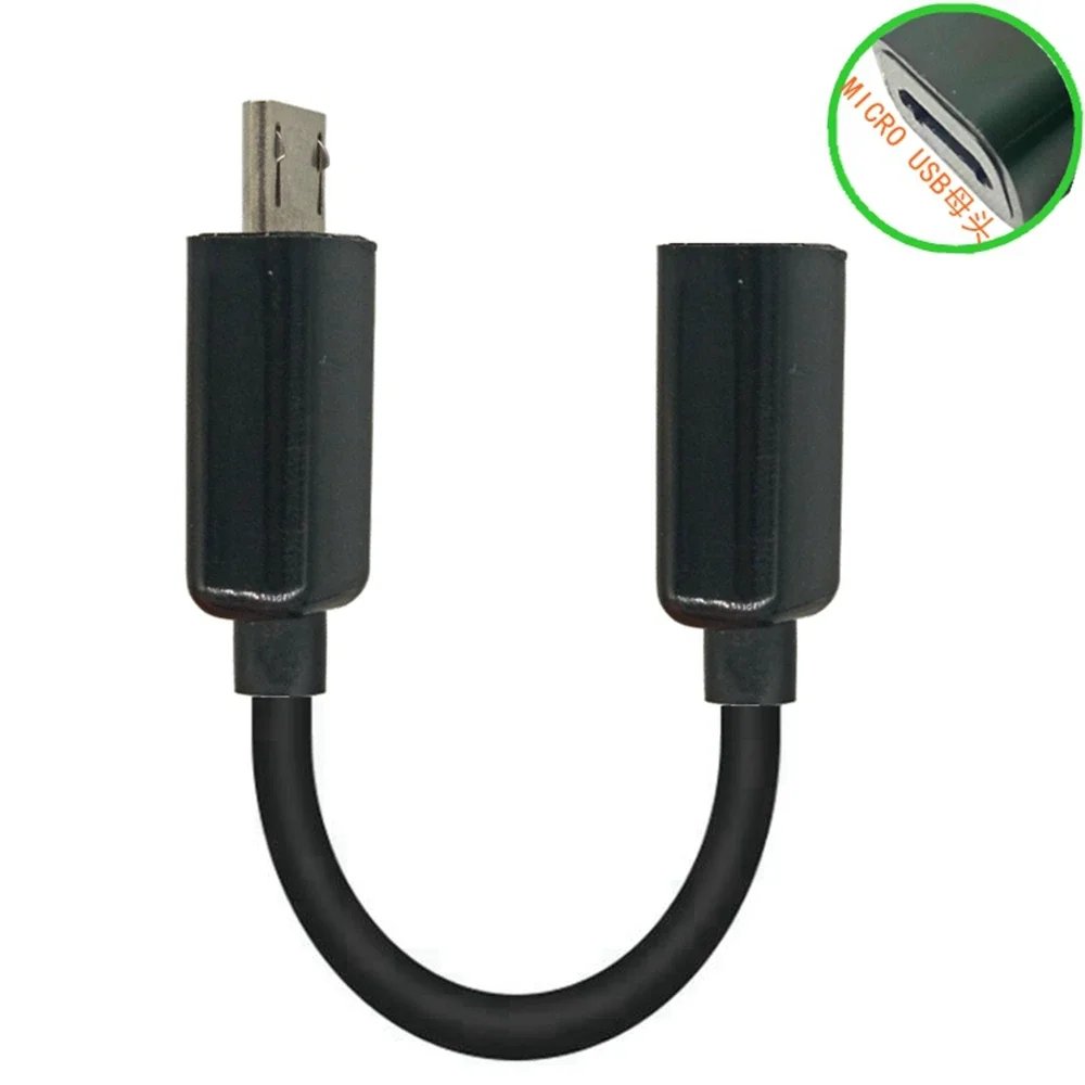 

Extended micro USB5 core extension cable for Android phones. Android male to female five core supports OTG extension cable