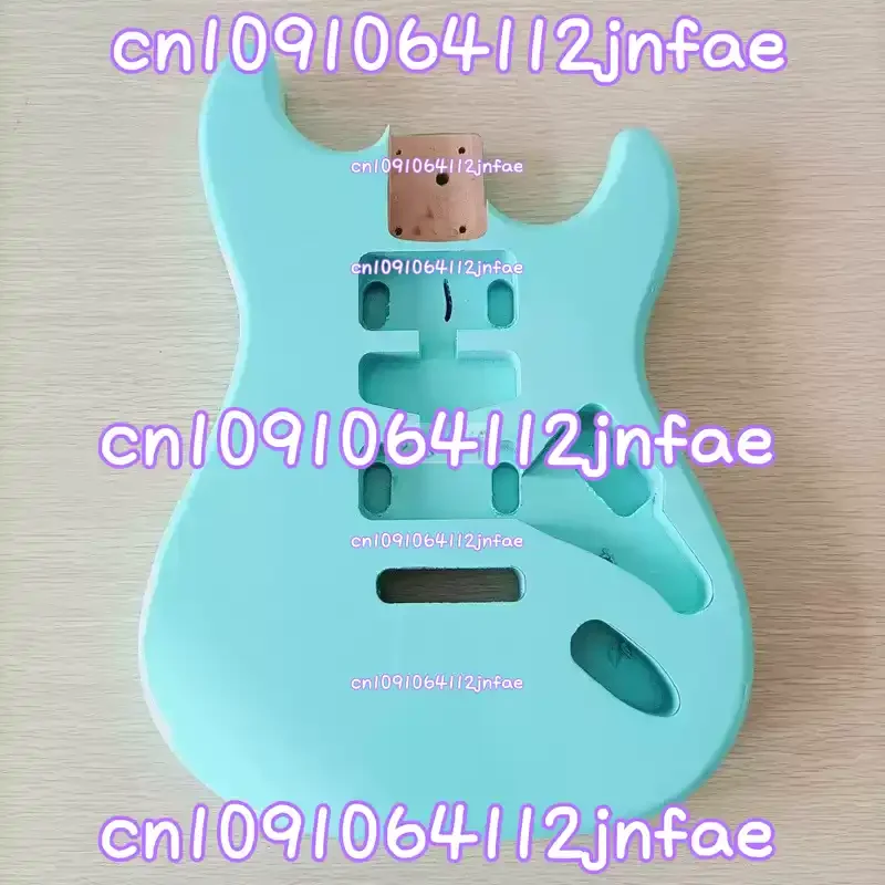 

DIY Electric Guitar Body Gold Bright Single Shake Electric Guitar Body Assembly DIY Professional Body