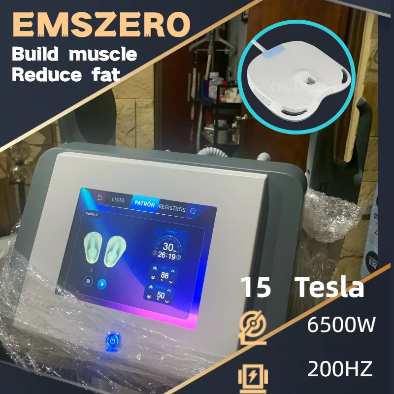 Professional EMS Muscle Stimulator Machine Emszero Fat Burn Body Shaping Slimming Trainer for Home Gym Fitness Muscle Conto