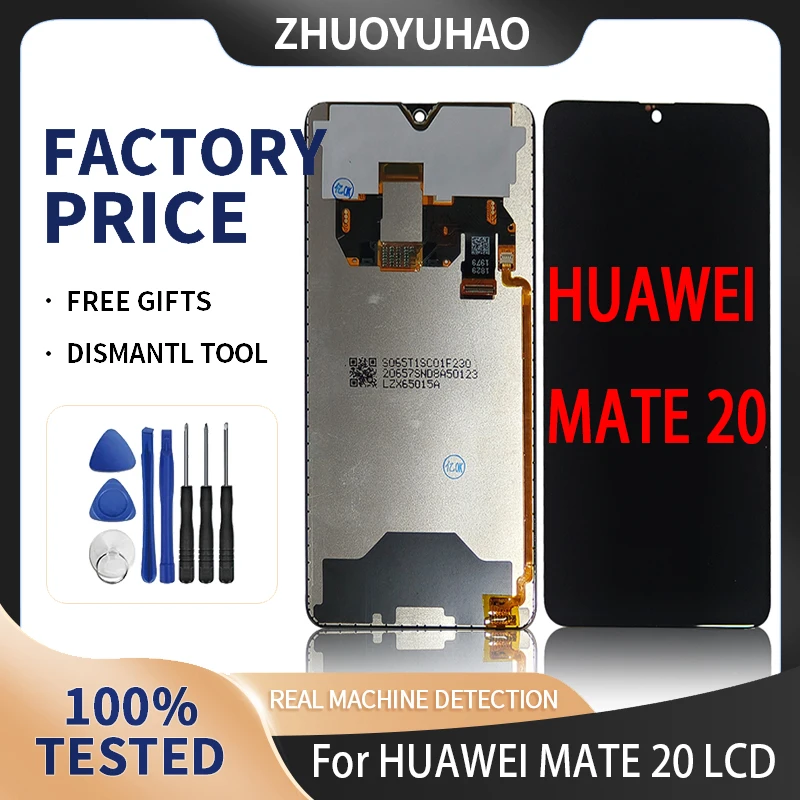 6.53\'\' LCD Display For HUAWEI MATE 20 LCD Replacement Display Touch Screen  For HUAWEI MATE 20 LCD Screen Digitizer Assembly