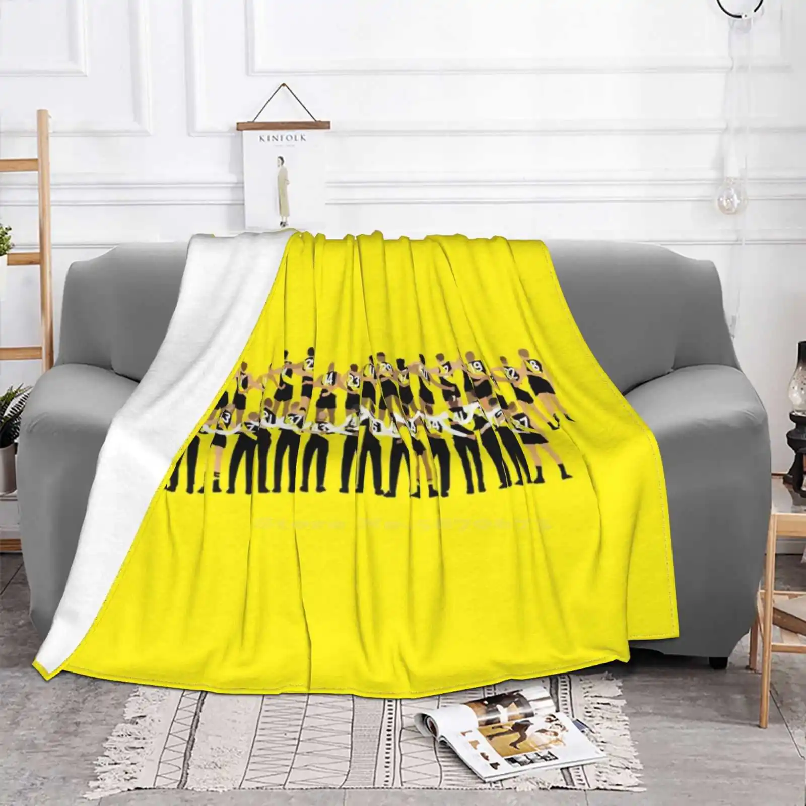 Tigers Together 2019 Soft Warm Light Thin Blanket 2019 Premiers Richmond Tigers Together Yellow And Black