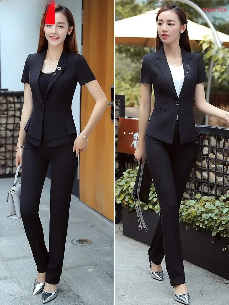 オルト・スヴェ・スーツ・ジャエット 女性用 夏 薄手 ジュエリーストア 美容室 通勤 スカート 仕事用 オルト・スヴェ・スーツ・ジャエット 小さいサイズ プロフェッショナルセット