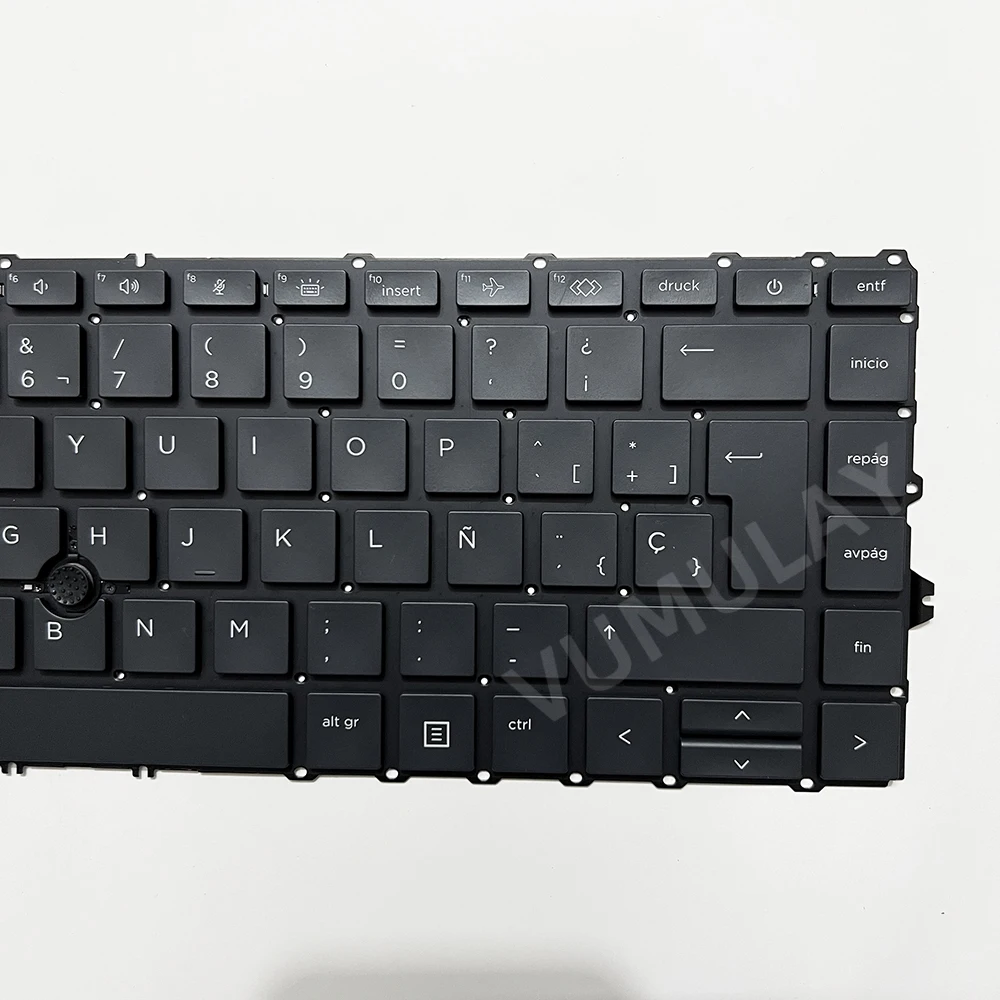 Imagem -05 - Teclado Retroiluminado Espanhol para hp Zbook Firefly 14 g7 g8 Elitebook 840 g7 840 g8 845 g7 745 g7 745 g8