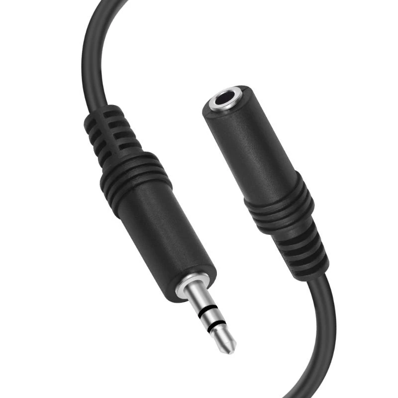 Professional 3.5mm Male to Female Cable 1/8 TRS Extension Cable for Media Devices Wide Compatibility 19.7in/39.4in