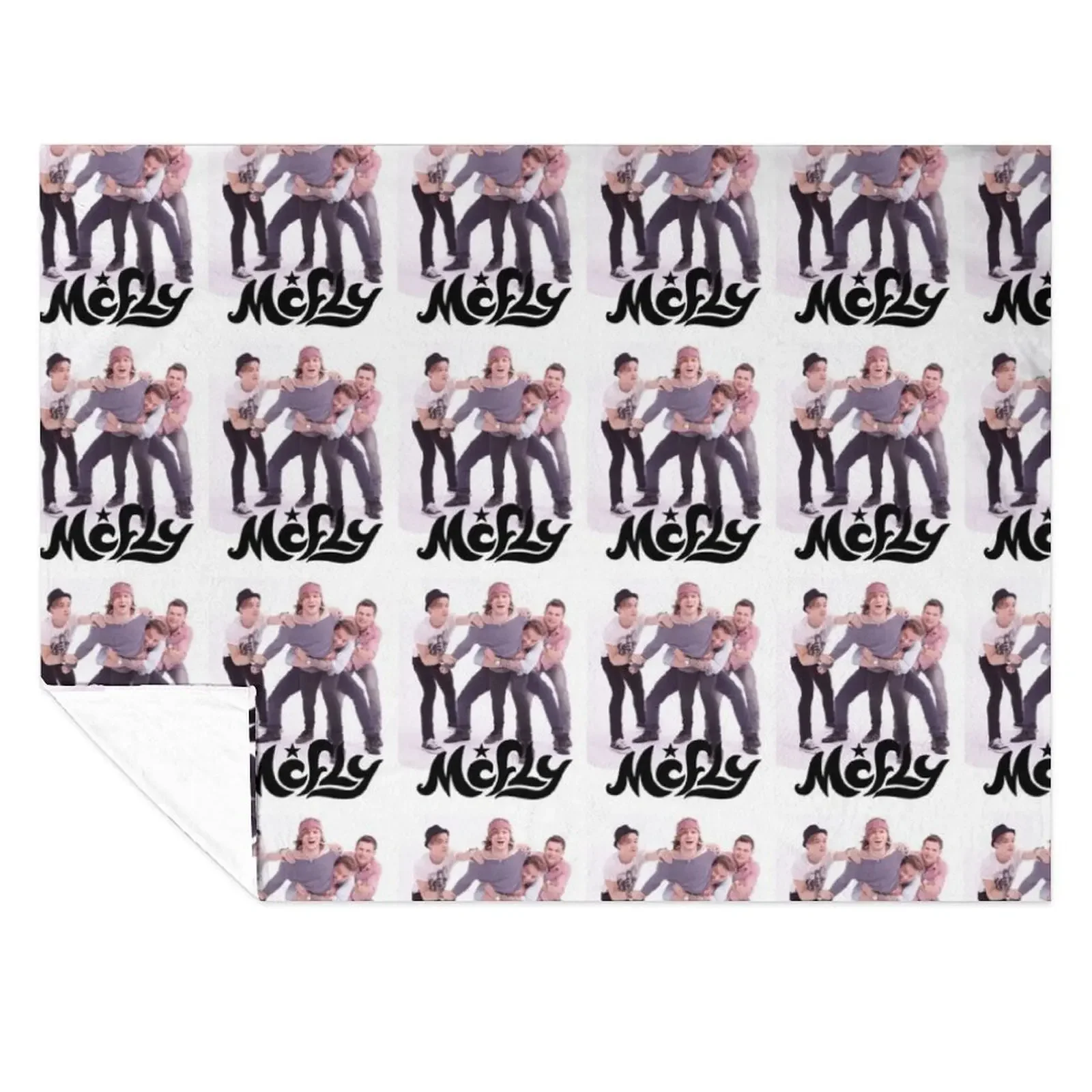 

McFly Fun Band Merch Throw Blanket Sofa Throw Luxury St anime Sofa Blankets