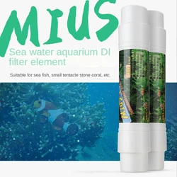 Filtro in resina deionizzata, cartuccia del filtro dell'acqua, rimozione del TDS, accessori per acquario sostitutivi del depuratore d'acqua, filtro dell'acqua