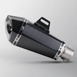 Hepta force tss r11 racing line exhaust motorbike universal 51mm muffler with DB Killer for R15 duke390 MT15 cb500f R3 Vstrom250