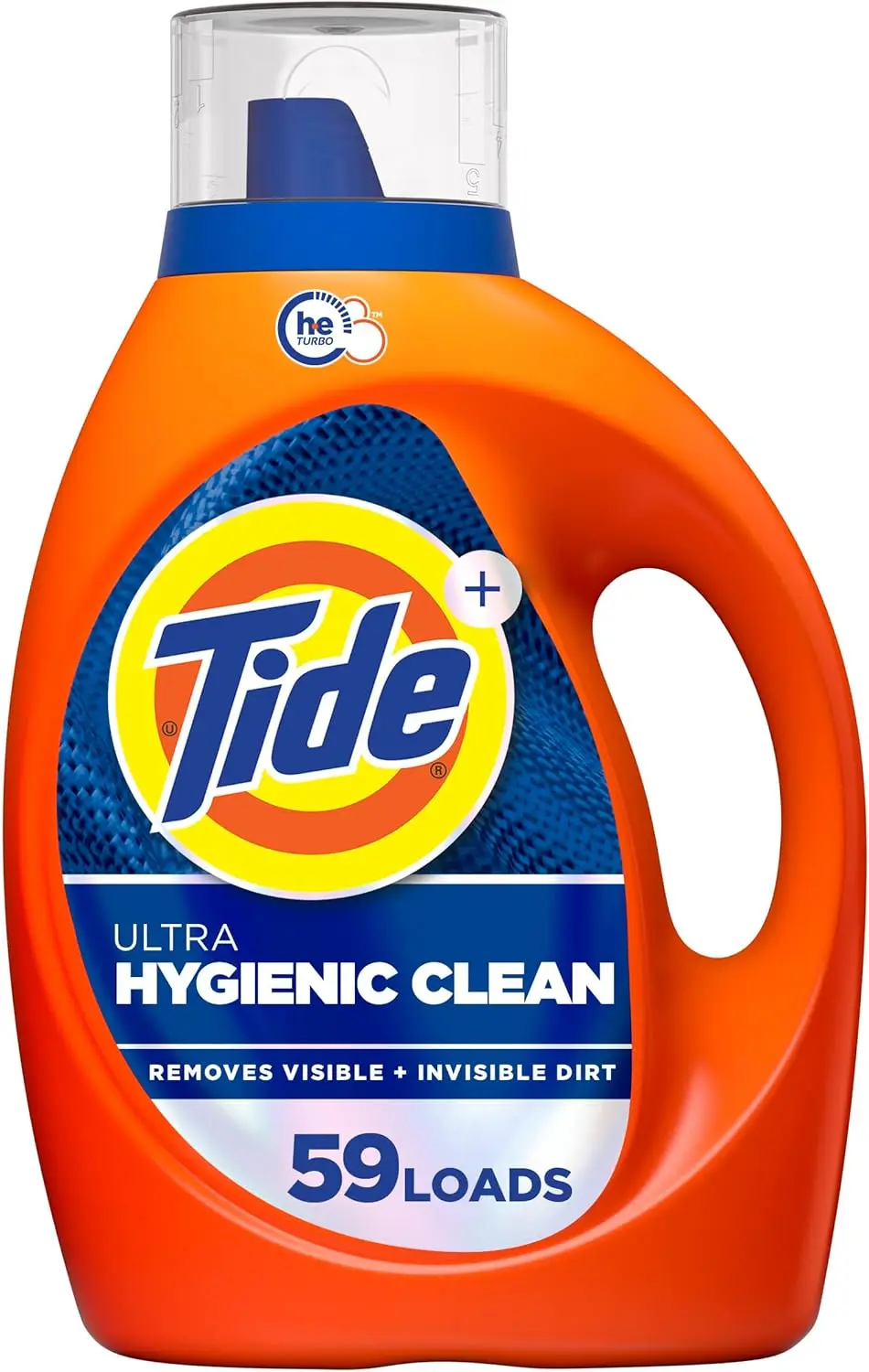 

Heavy Duty Laundry Detergent Liquid Soap, 10X Concentrated Cleaners, Original Scent, HE Compatible, 59 Loads, 84 fl oz