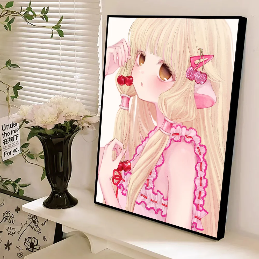 Chobits Retro Kraft Classic Vintage Posters Whitepaper Prints Posters Artwork Kawaii Room Decor