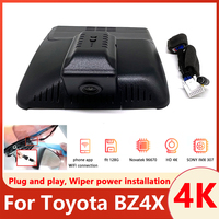 New! Plug and play Car DVR Wifi Camera UHD 2160P 4K Dash Cam Video Recorder Original For Toyota BZ4X 2022 2023 Control Phone APP