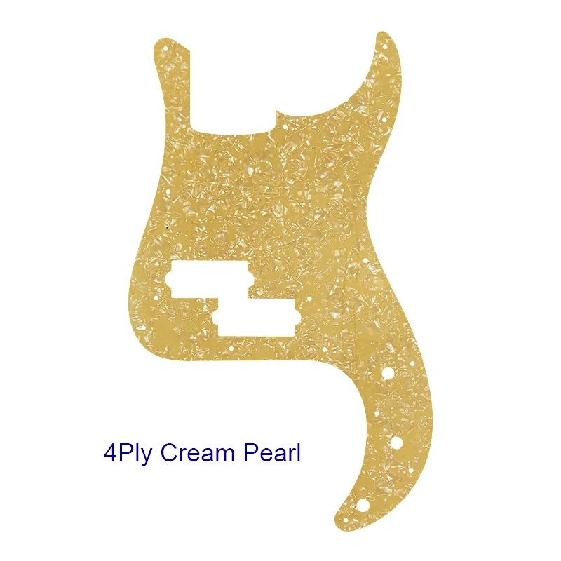 Custom Guitar Parts Quality Electric Guitar Pickguard - For Japan 4 Strings Precision Bass P Bass Guitar Pickguard Scratch Plate