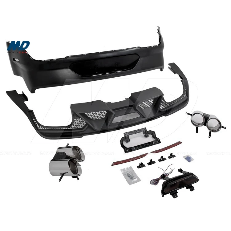 

GT500 Style PP Rear Bumper for 2015-2017 Ford Mustang