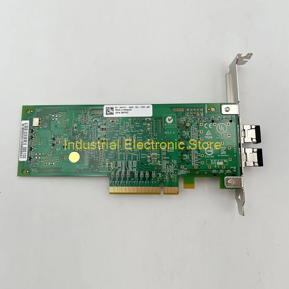 For QLOGIC QLE2562-DEL Dual-Port Fiber Optic Card 8Gb HBA 0MFP5T