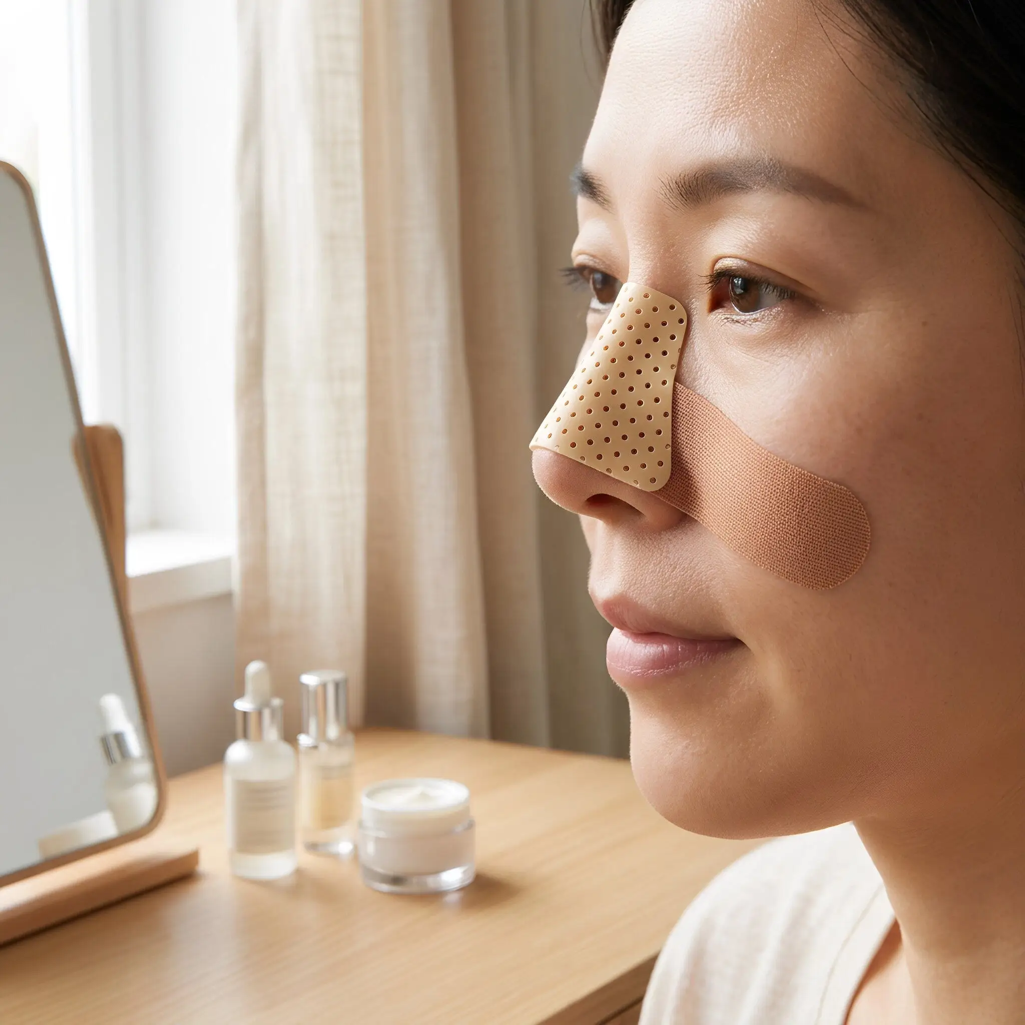 1Set Nose Tapes Nose Shape Correct Thermoplastic Splint Brace Support Precise External Nasal Reshaping Rhinoplasty