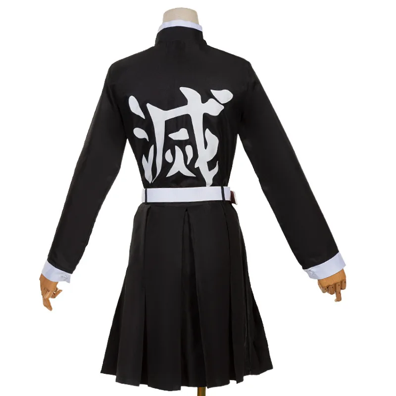 Anime Cosplay Costume Kanao Tsuyuri White Haori Japanese Butterfly Hairpin Uniform Loose Dress Belt Halloween Women view 6