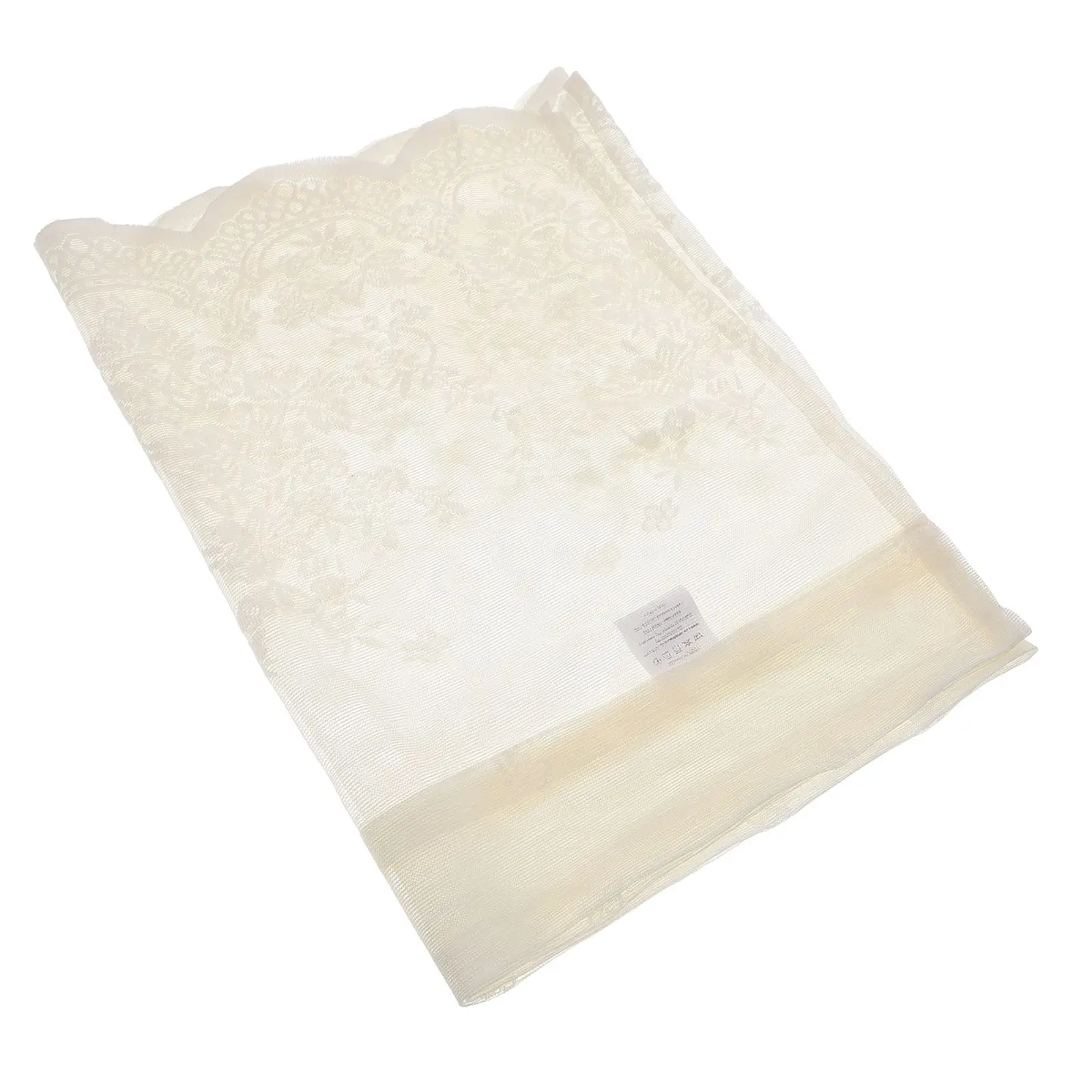 

Lace Curtains Premium Polyester Half Proof Ventilated Kids Kitchen Balcony Window Decorative Shade Curtain