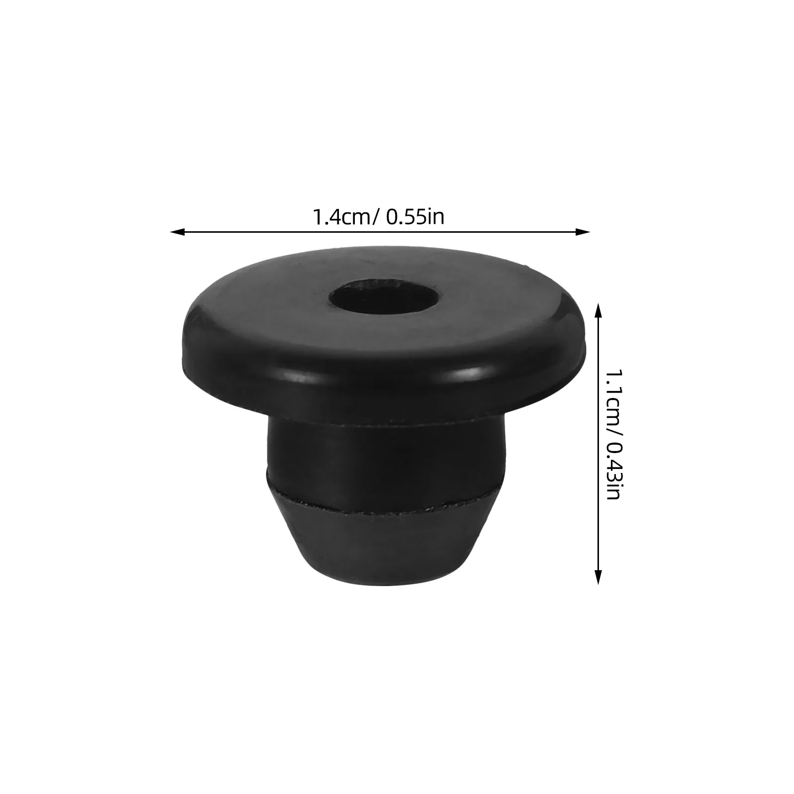 5/10 Pcs Plug Oil Reservoir Filler Floor Rubber Plugs Horizontal Hydraulic Bung The Car Plug Rubber Oil Plugs Black