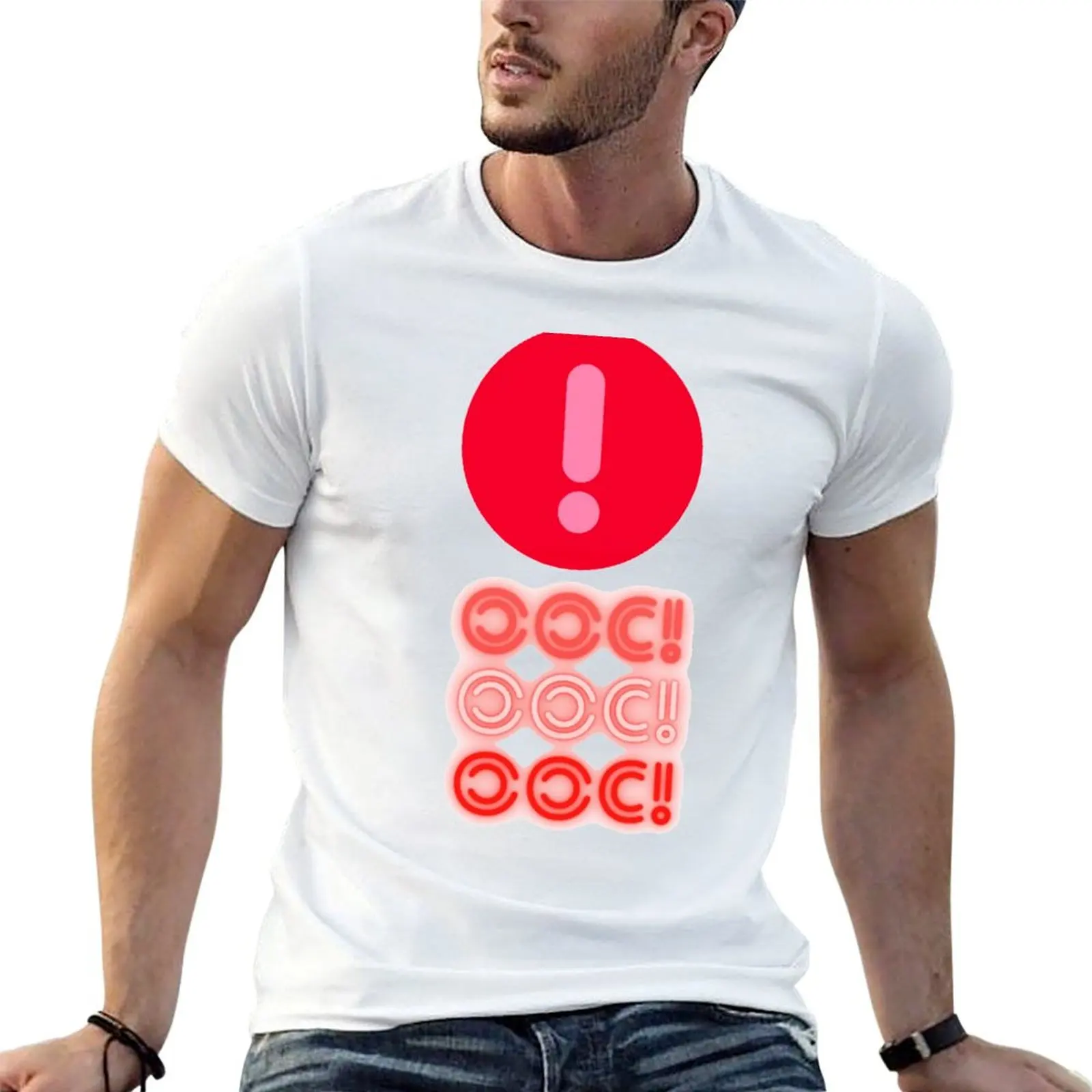 

OOC! OOC! Out Of Character Logo T-Shirt anime t shirts oversize t shirt men 100% cotton luxury brand T-Shirt