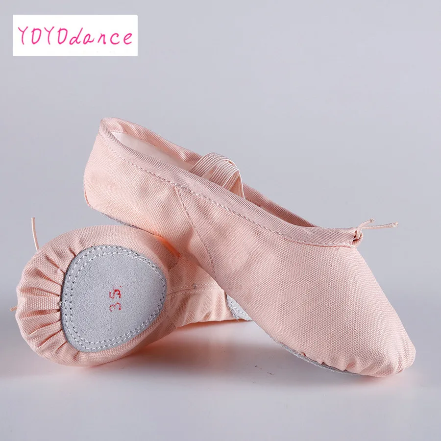 Phụ Nữ Mùa Hè Của Dép Cho Người Phụ Nữ Danse Sử Dụng Các Vũ Công Chuyên Nghiệp Bé Gái Zapatos Mujer Canvas Ba Lê Giày