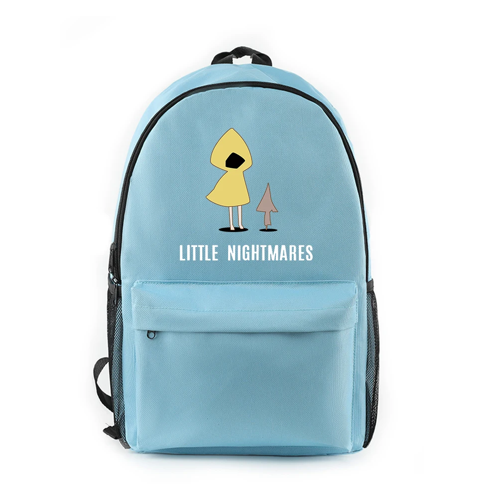 حقائب ظهر فاخرة مشهورة من Little Nightmares 2 حقائب ظهر للكمبيوتر المحمول حقائب مدرسية للتلاميذ مطبوعة أكسفورد مقاومة للماء للأولاد والبنات حقائب ظهر للكمبيوتر المحمول