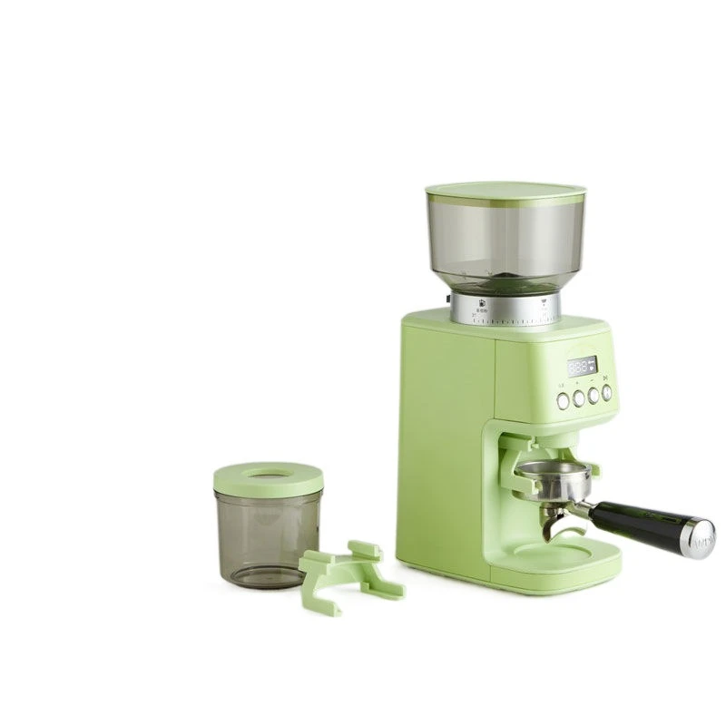 

Coffee bean grinder coffee powder fully automatic household hand brewing Italian electronic control quantitative