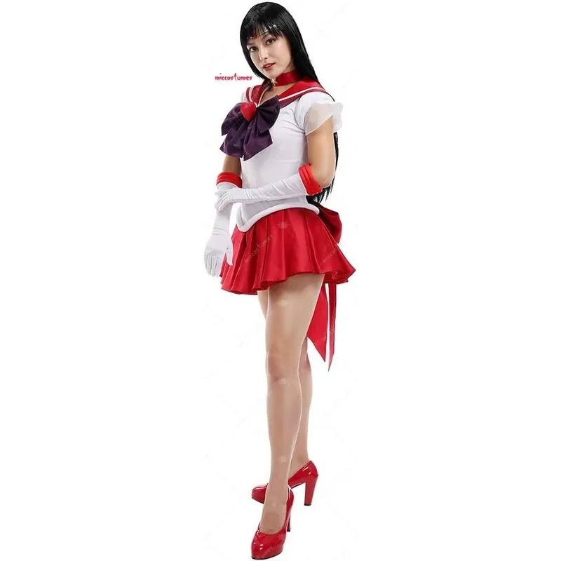CyMiccostumes Women's Sailor Cosplay Costume SuperS Version Halloween Cosplay Costumes