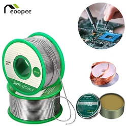 Rosin Core Fio de solda para solda elétrica, sem chumbo, Proteção Ambiental, Solda Wire Roll, SN99.3 Cu0.7