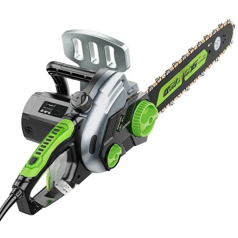 220V high power chainsaw small handheld logging saw household universal chain saw