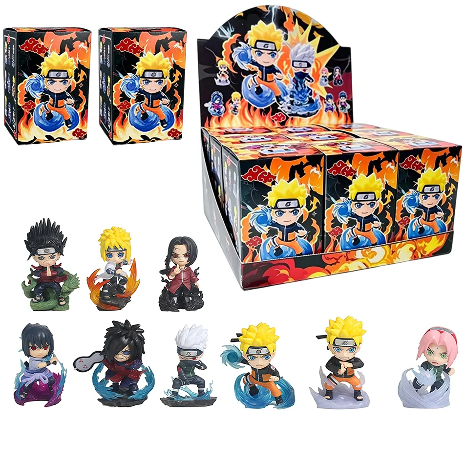 

Naruto Shippuden Chronicles Great Ninja War Multiple Series Blind Box Akatsuki Anime Figure Cute Gift For Birthday Party