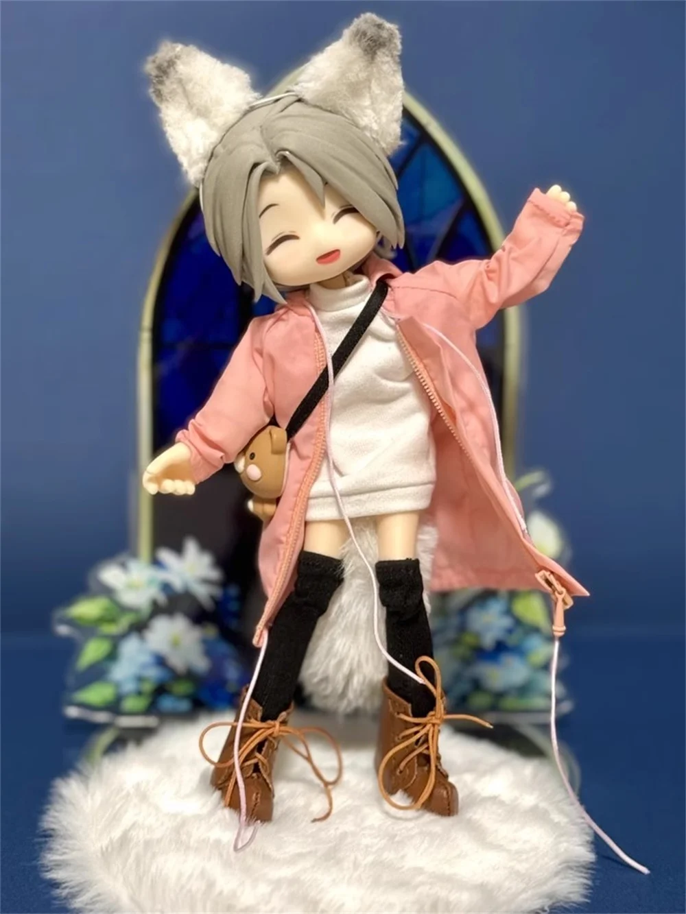 3ATOYS 1/12 Fashion Trendy For 6" BJD Doll Action Figure Coat Tops Hoodie Multi Color Option For Fans DIY No Doll Figure