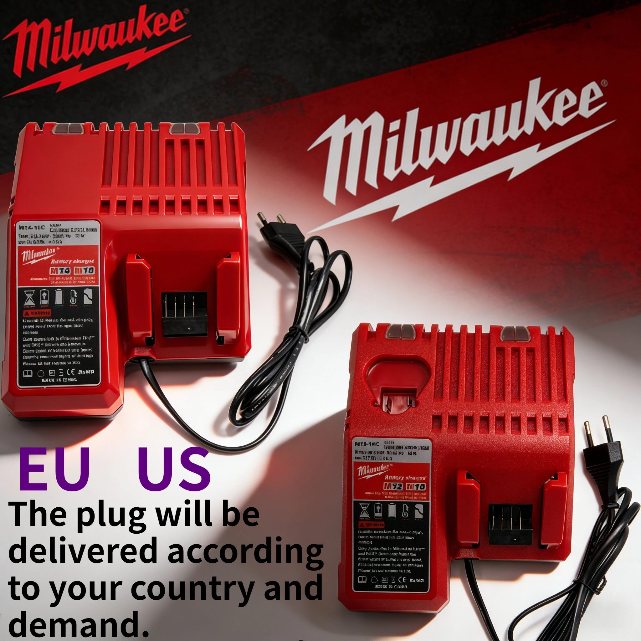 

High Quality Power Tool For Milwaukee 14.4V 18V M18 Li-ion Battery 48-11-1852 48-11-1811 Replacement Battery Charger