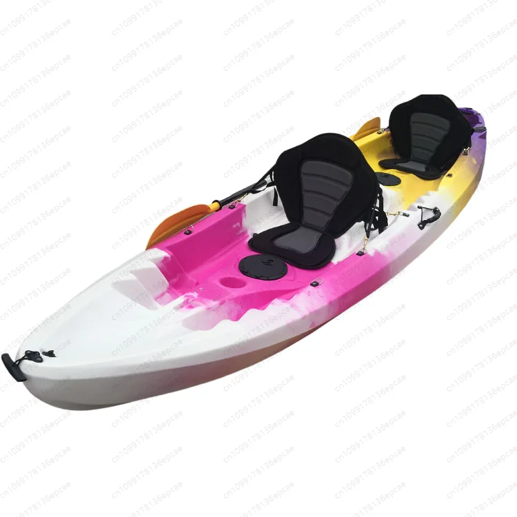 

Triple Double Fishing Kayak with GPS Navigation, Lightweight PE Construction, Durable and Waterproof