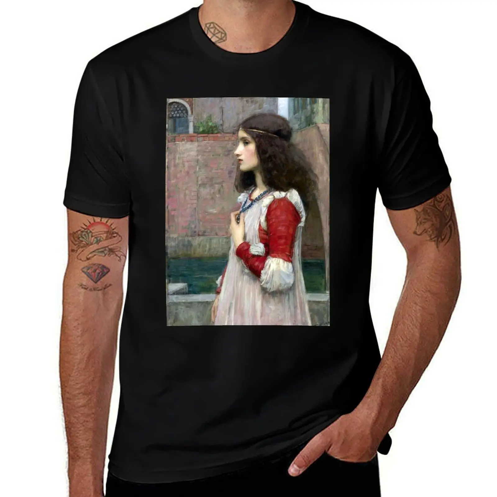 

Juliet - John William Waterhouse T-Shirt man t shirt cotton man t shirts cotton T-Shirt