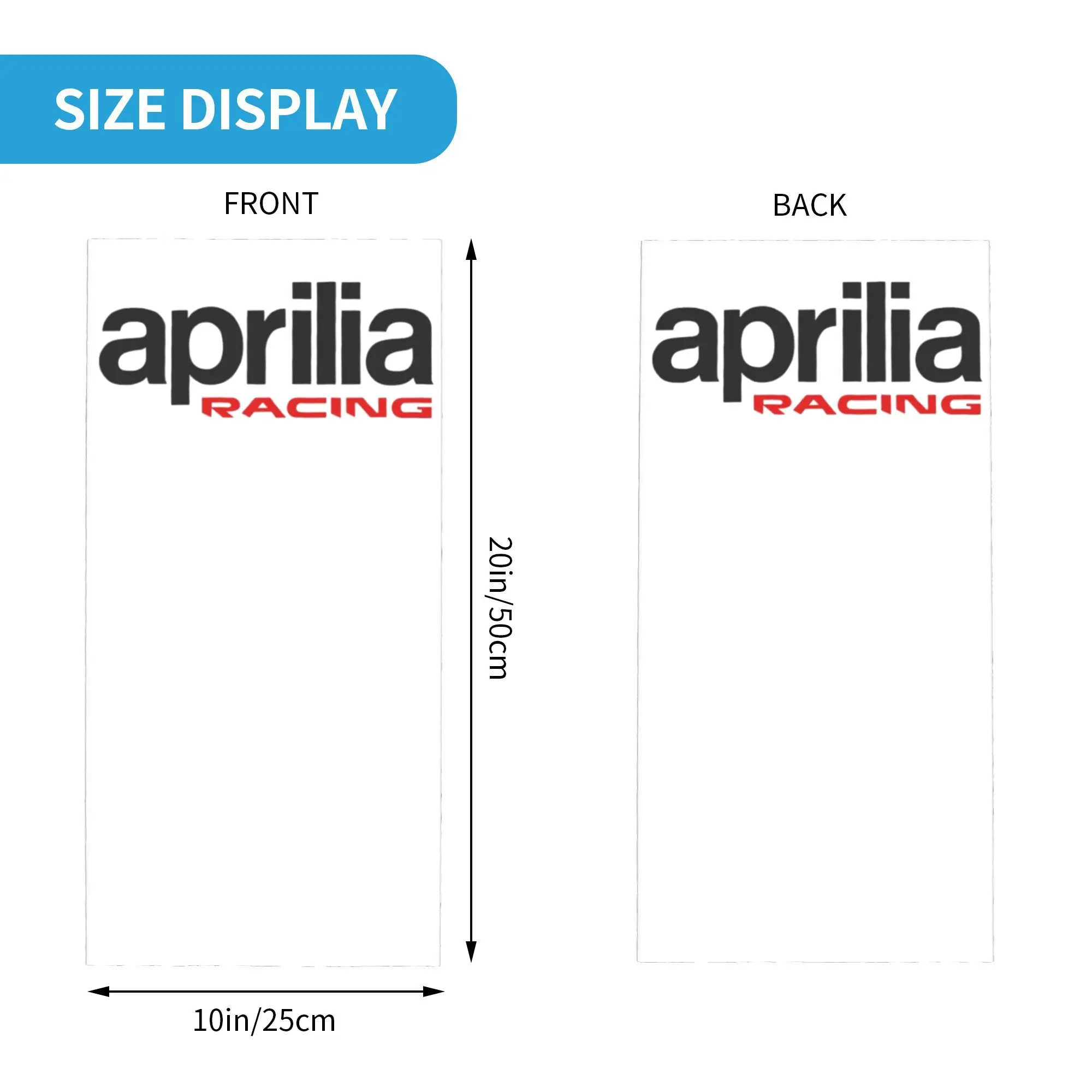 Aprilia Racing бандана на шею гетры с принтом шарф для лица теплая повязка на голову для езды на велосипеде унисекс для взрослых зима