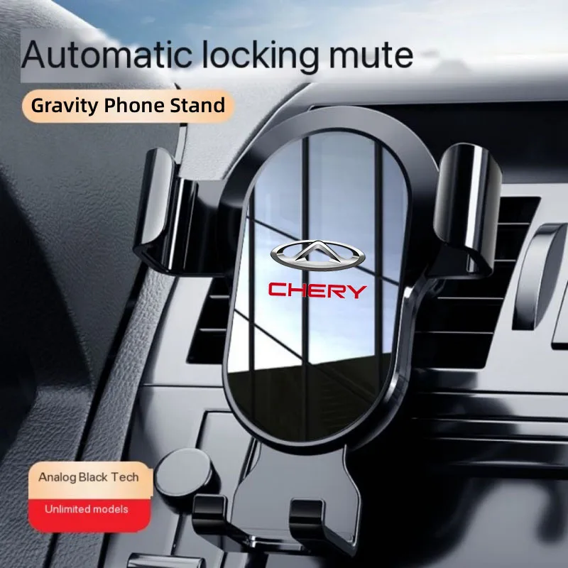 Gravity Car Phone Holder Air Vent Universal for Chery Tiggo 2 3 4 5 6 7 8 3X 5X Pro T11 5X  Car Support Clip Mount Holder Stand