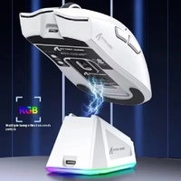 Attack Shark X11 PAW3311 Bluetooth Mouse Tri-Mode Connection Rgb Touch Magnetic Charging Base Macro Gaming Mouse Esports ﻿