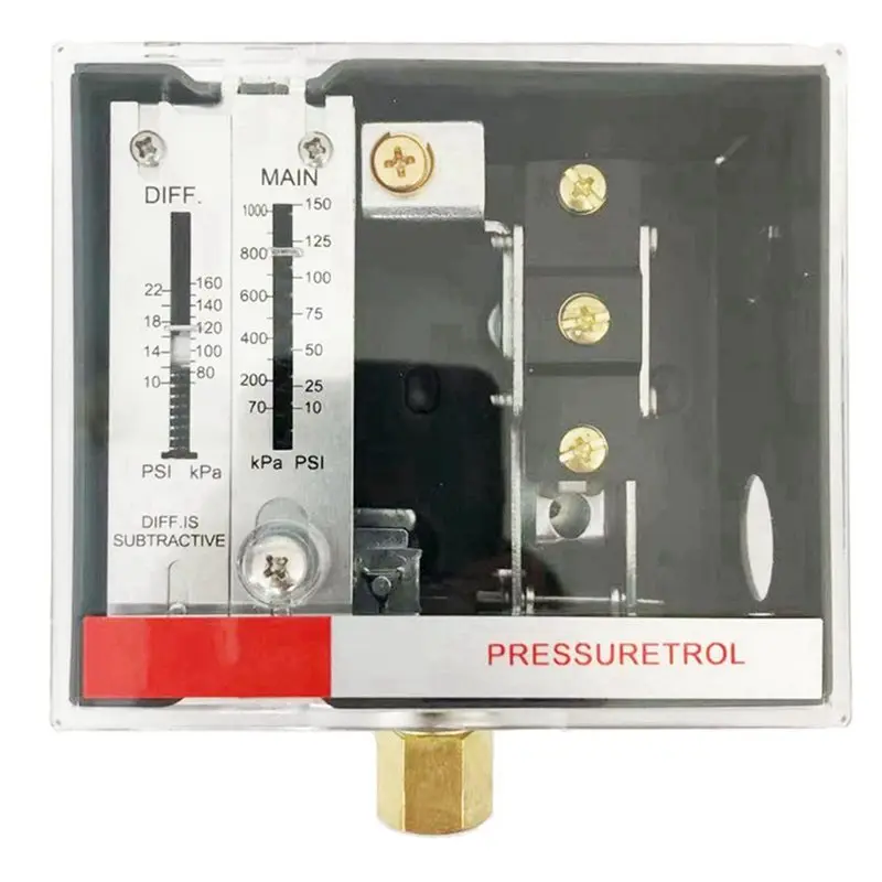 AFOURT-SPDT Pressure Switches Adjustable Steam Boiler 1/4
